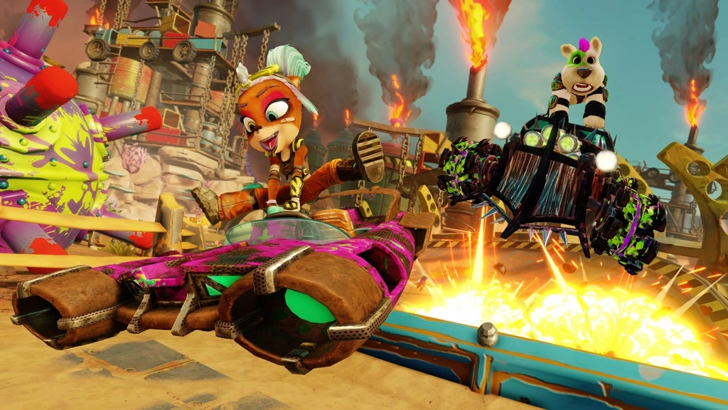 Welcome to the Rustland Grand Prix the latest season for Crash™ Team Racing Nitro Fueled 3