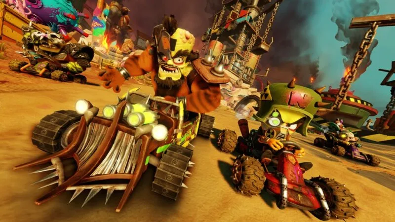 Welcome to the Rustland Grand Prix the latest season for Crash™ Team Racing Nitro Fueled 5