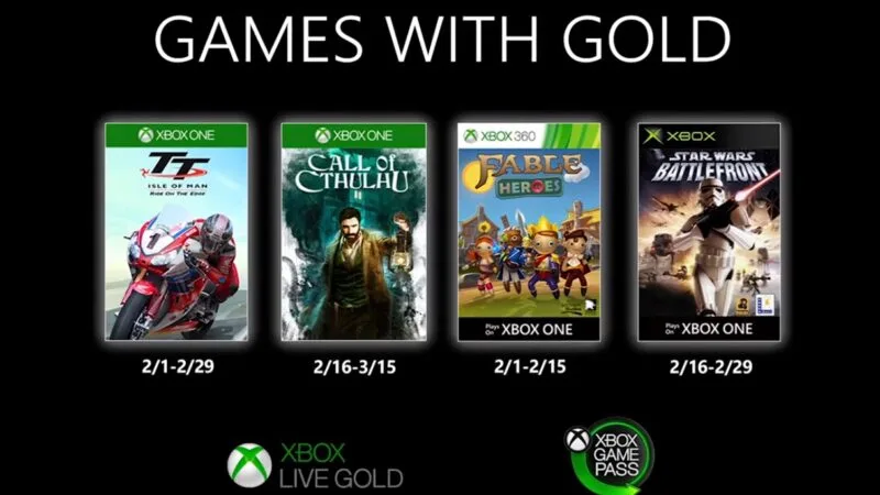 xbox feb gwg
