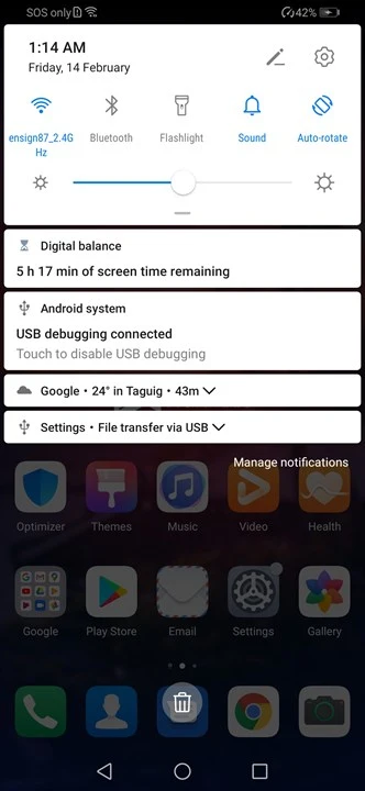 Huawei Y9s EMUI 4