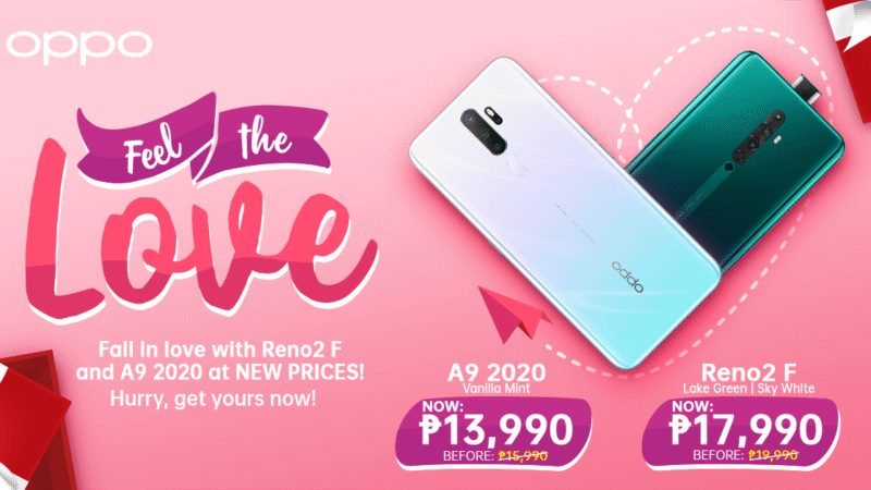 Reno2 F and A9 2020 Valentines Promo 1