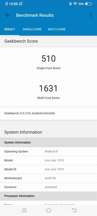 Vivo V17 Pro System 11