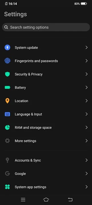 Vivo V17 Pro System 6