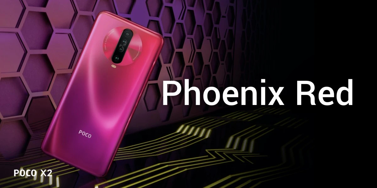 poco x2 phoenix red