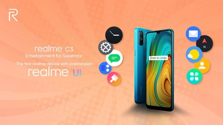 realme c3 realme ui