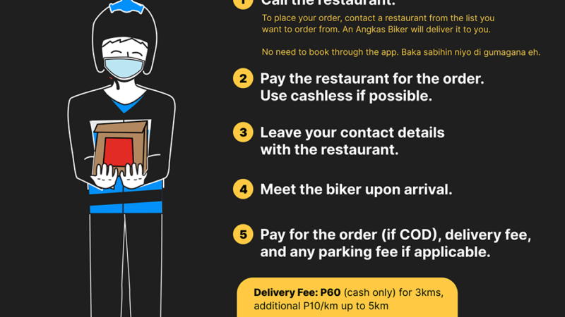 Angkas Food How to Order