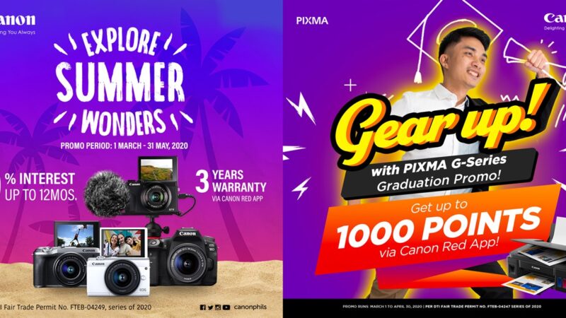 Canon Explore Summer Wonders and Gear Up Promo