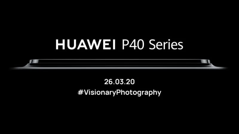 Huawei P40 Launch Teaser