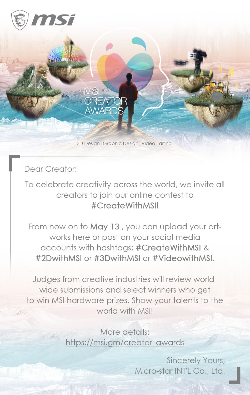 MSI Invitation Card