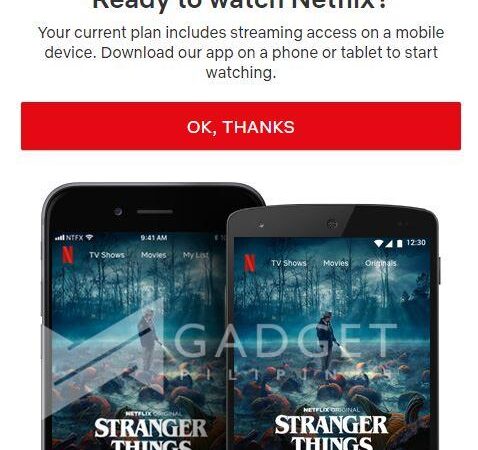 Netflix Mobile Only Plan Philipines 3