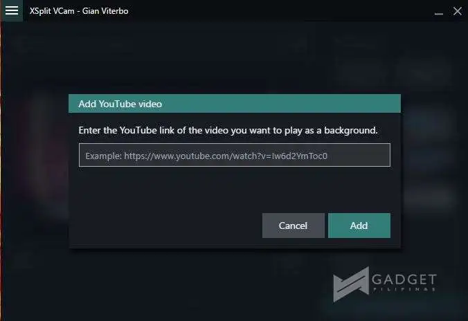Zoom Xsplit Vcam 2