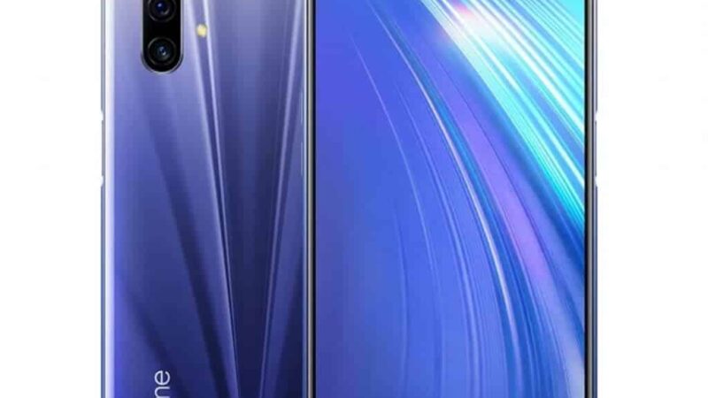 realme x50m blue