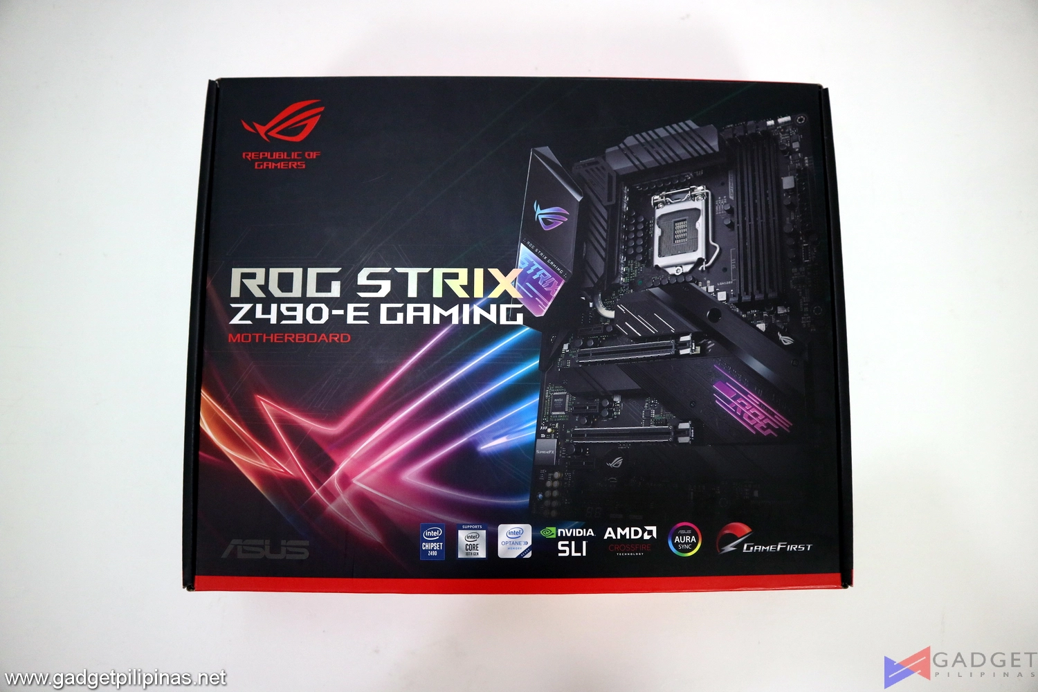 ROG Strix Z490 E Gaming Motherboard Review 009