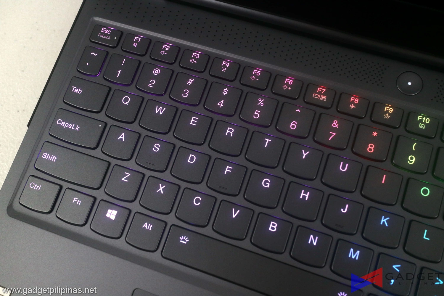 Lenovo Legion 7i Review keyboard 2
