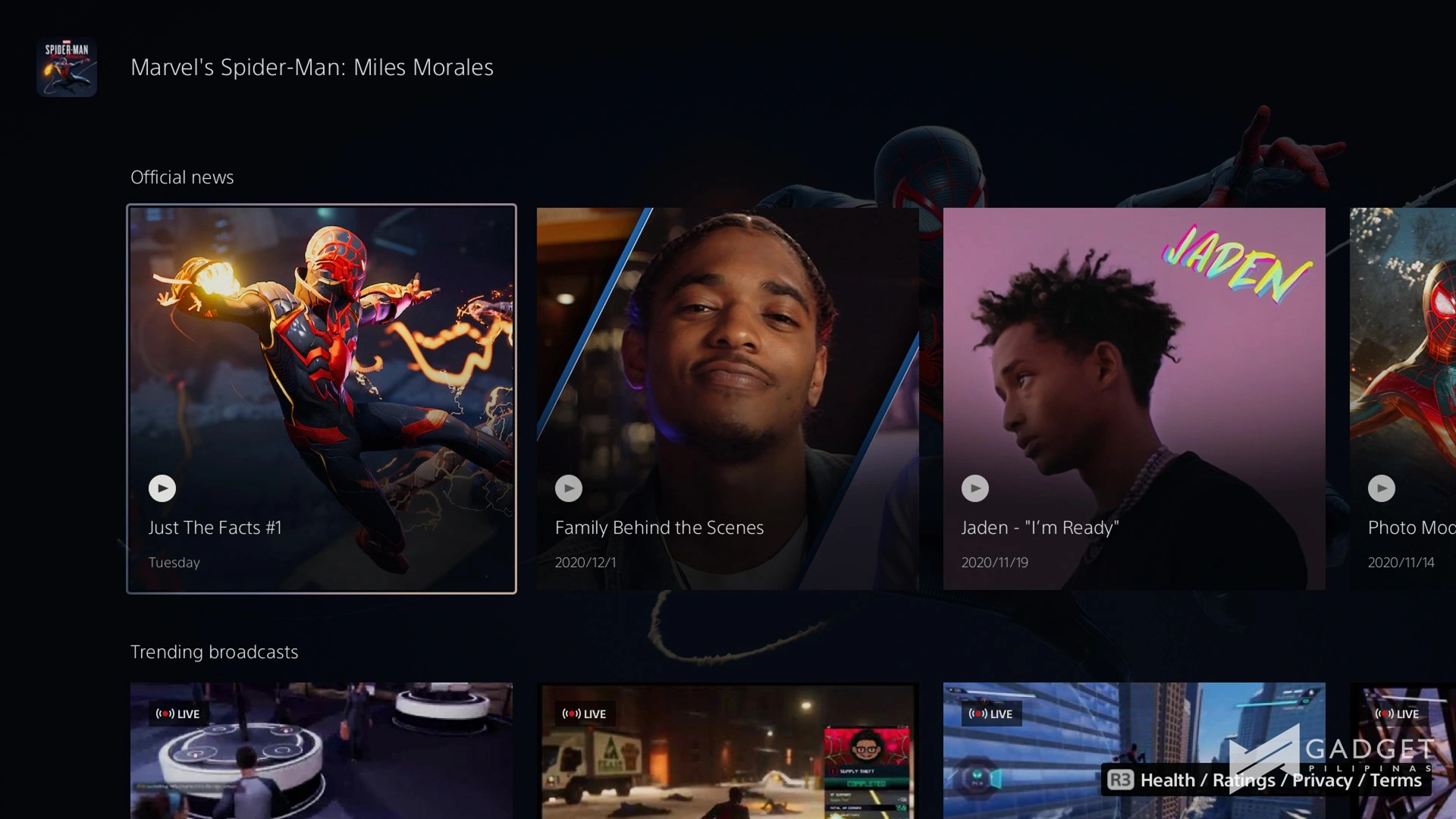 PS5 Review GP UI18