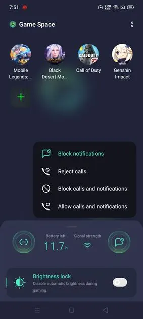 realme Narzo 20 System 20