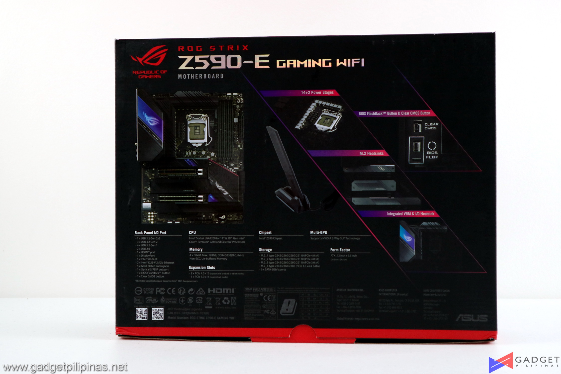 ASUS ROG Z590 E Gaming Motherboard Review 055