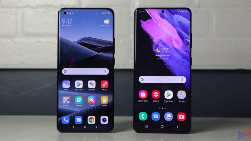 Mi11 vs S21 Ultra 5G All Devices