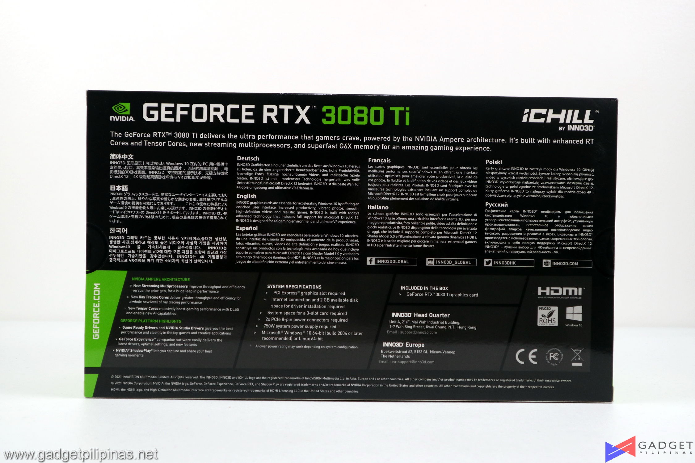 Inno3D RTX 3080 Ti iChill X4 Review 008