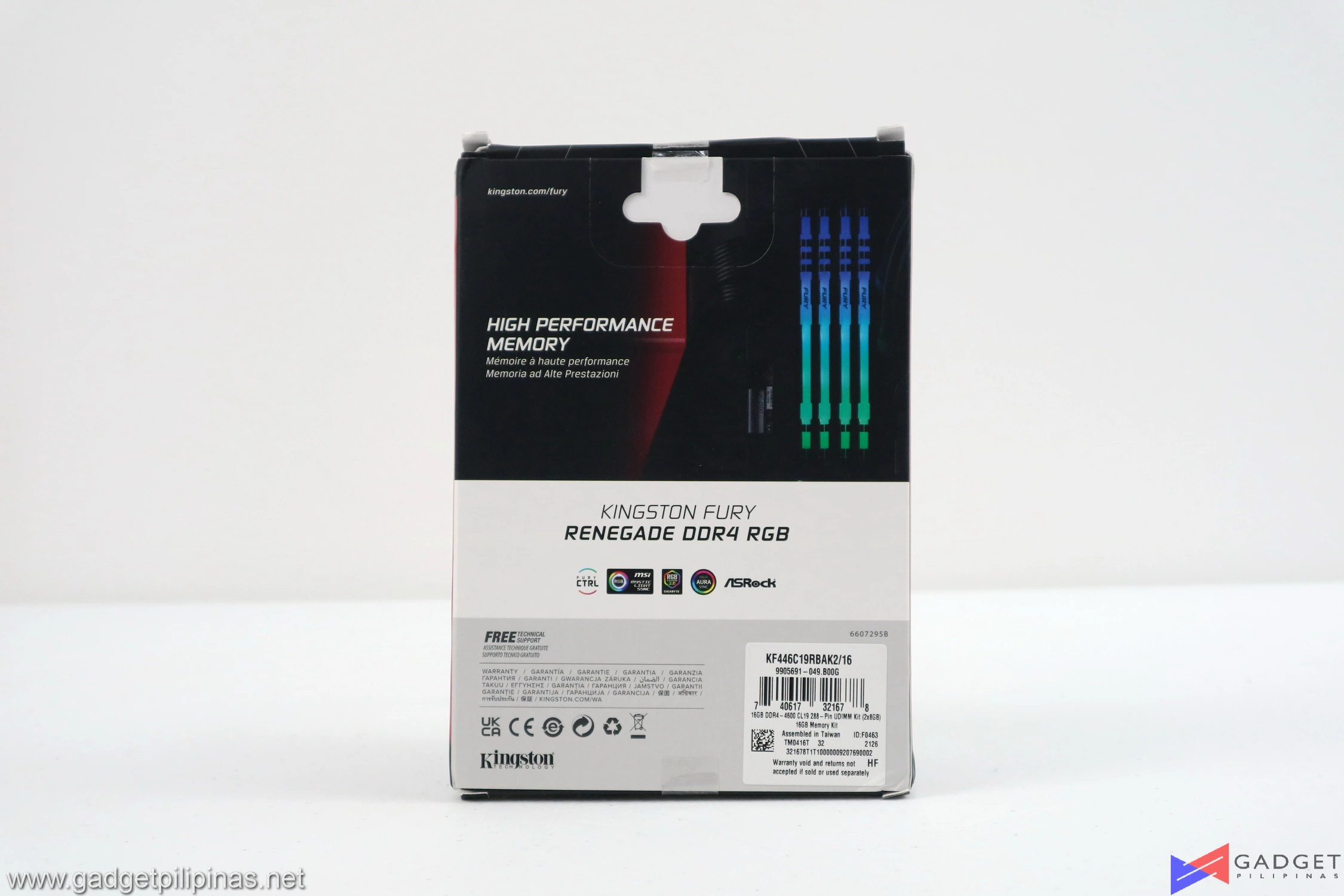 Kingston FURY Renegade RGB 16GB DDR4 4600Mhz Review 007