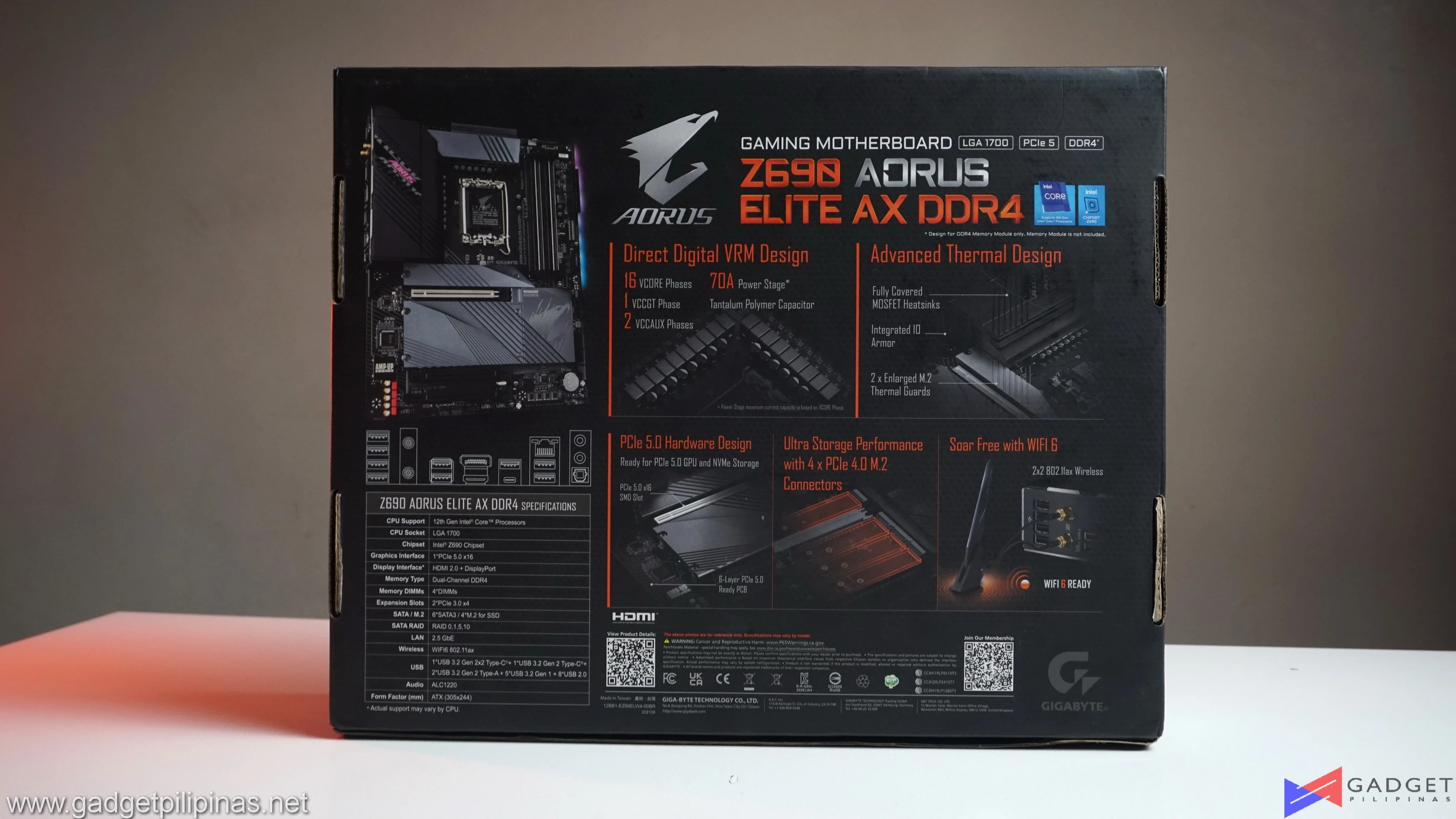 Gigabyte Z690 Aorus Elite AX DDR4 Motherboard Review 007