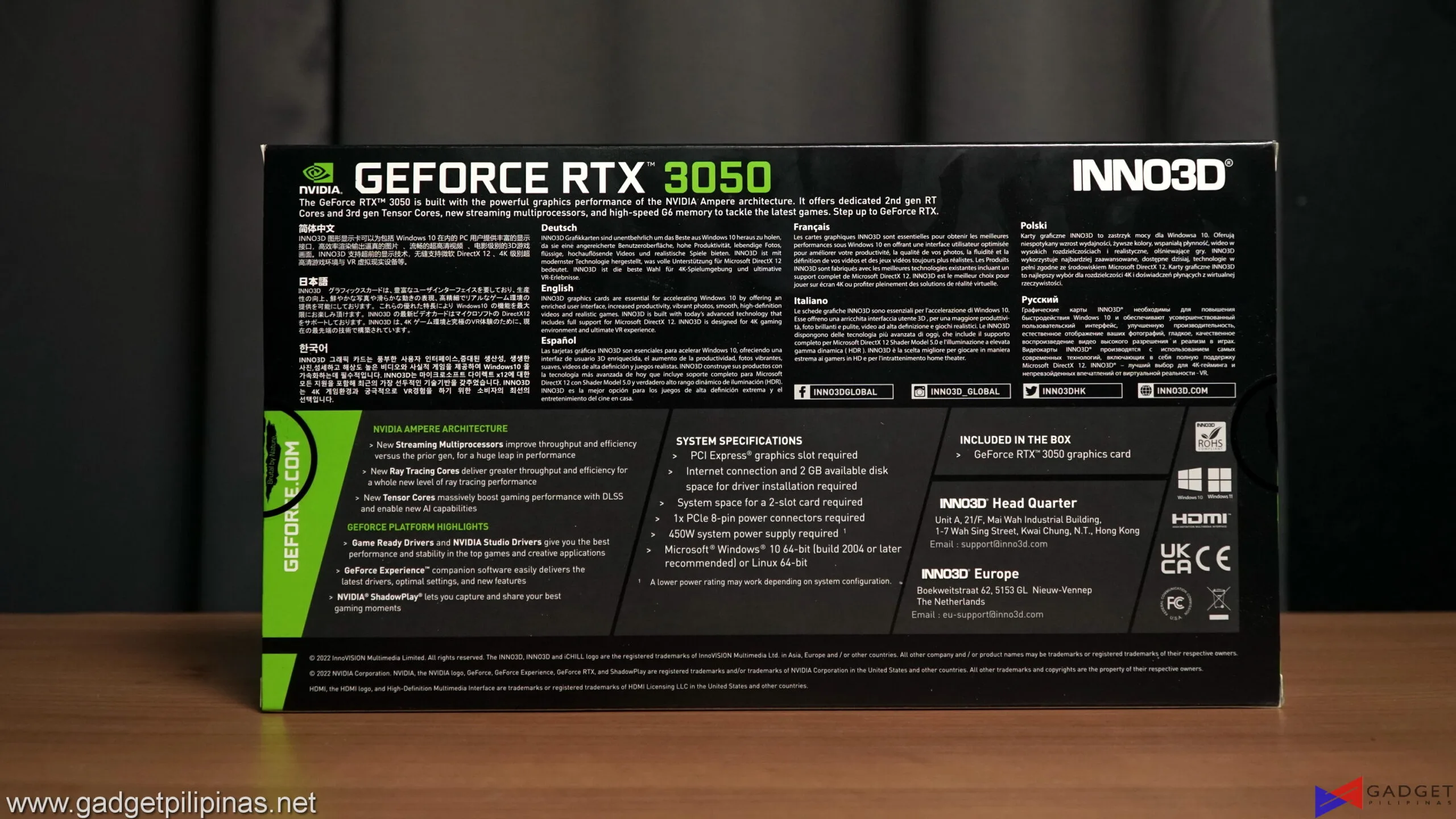 Inno3D RTX 3050 Twin X2 OC Review 008
