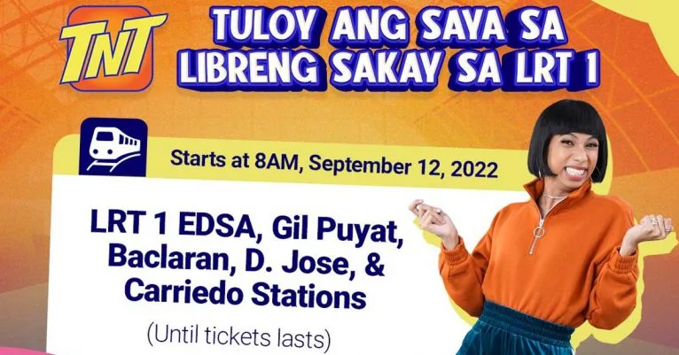 TNT Libreng Sakay LRT-1