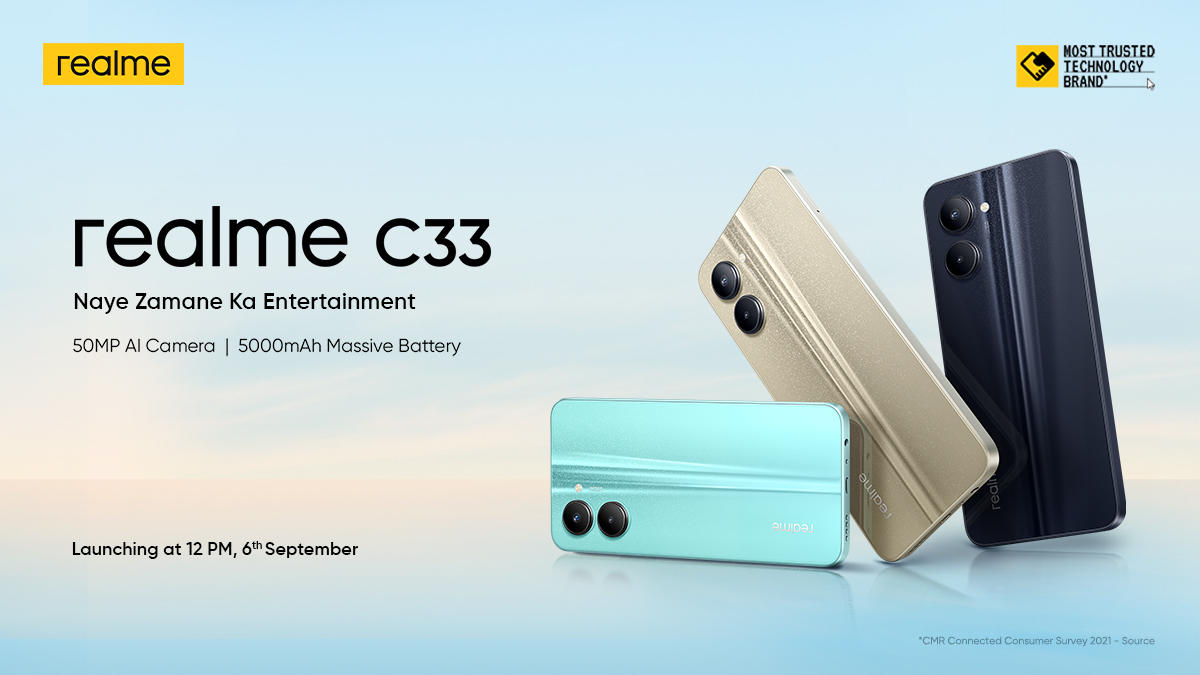 realme-C33-launch-poster