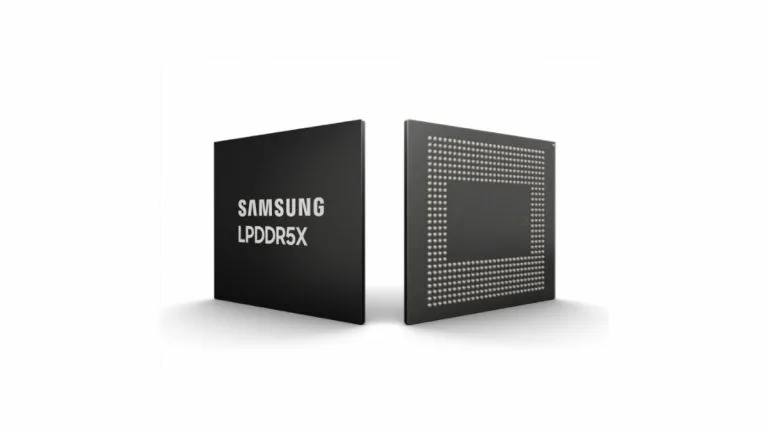 Samsung - new LPDDR5X DRAM - 1
