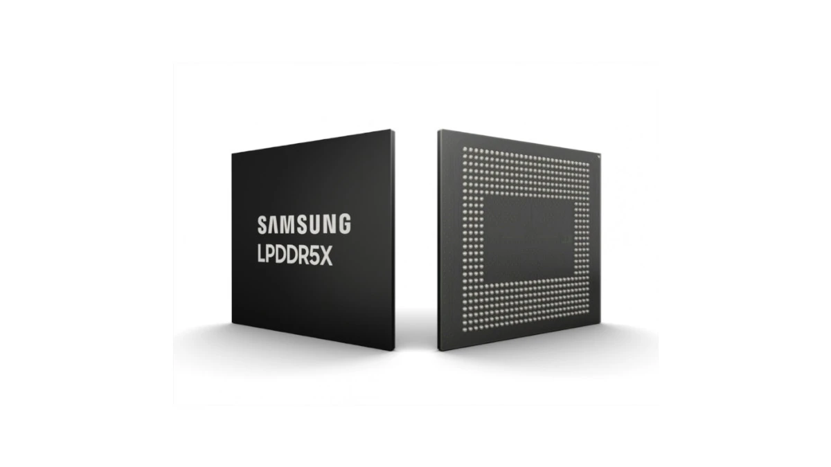 Samsung - new LPDDR5X DRAM - 1