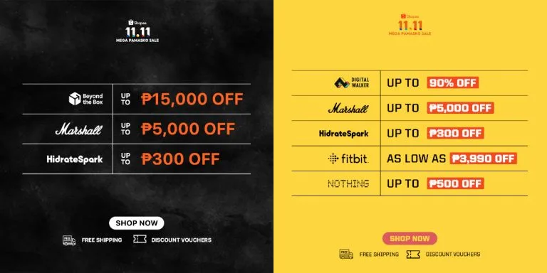 Beyond The Box and Digital Walker - 11.11 Shopee