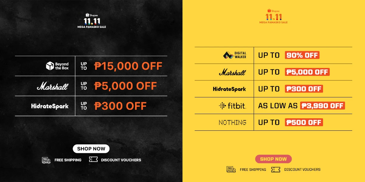 Beyond The Box and Digital Walker - 11.11 Shopee