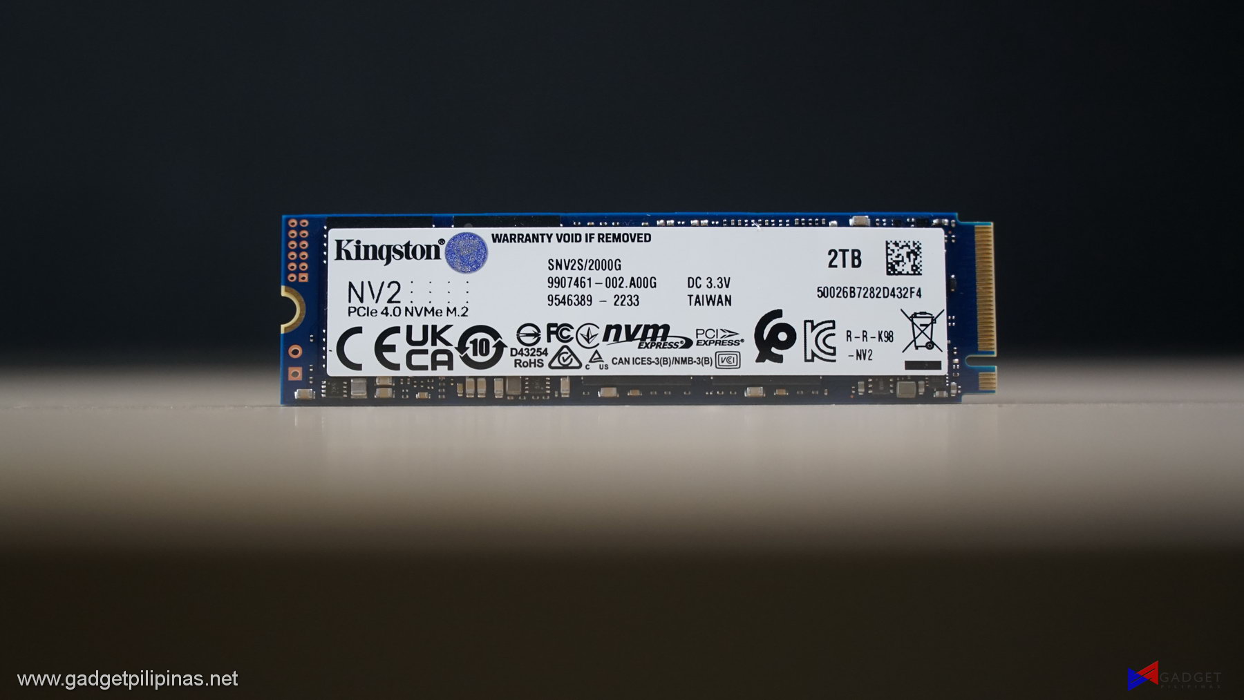 Kingston NV2 2TB NVMe SSD Review PH - Kingston NV2 Reivew Philippines SSD