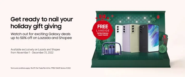 Samsung Holiday Mega Sale - phones