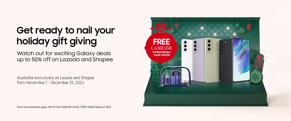 Samsung Holiday Mega Sale - phones