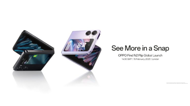 OPPO Find N2 Flip - global launch date - poster