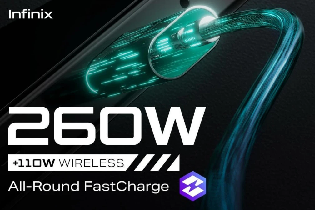 Infinix - 260W wired and 110W wireless technology - 1