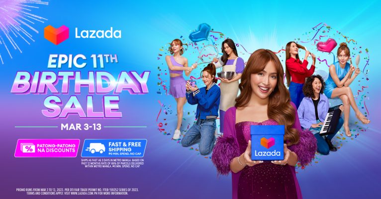 Lazada 11th Birthday Lazada 3.3 Sale Voucher