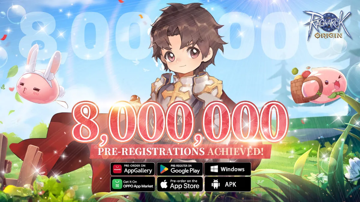 Ragnarok Origin - pre-registration milestone - featured image