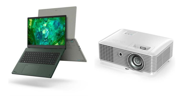 Acer Aspire Vero 15 and Vero Projector