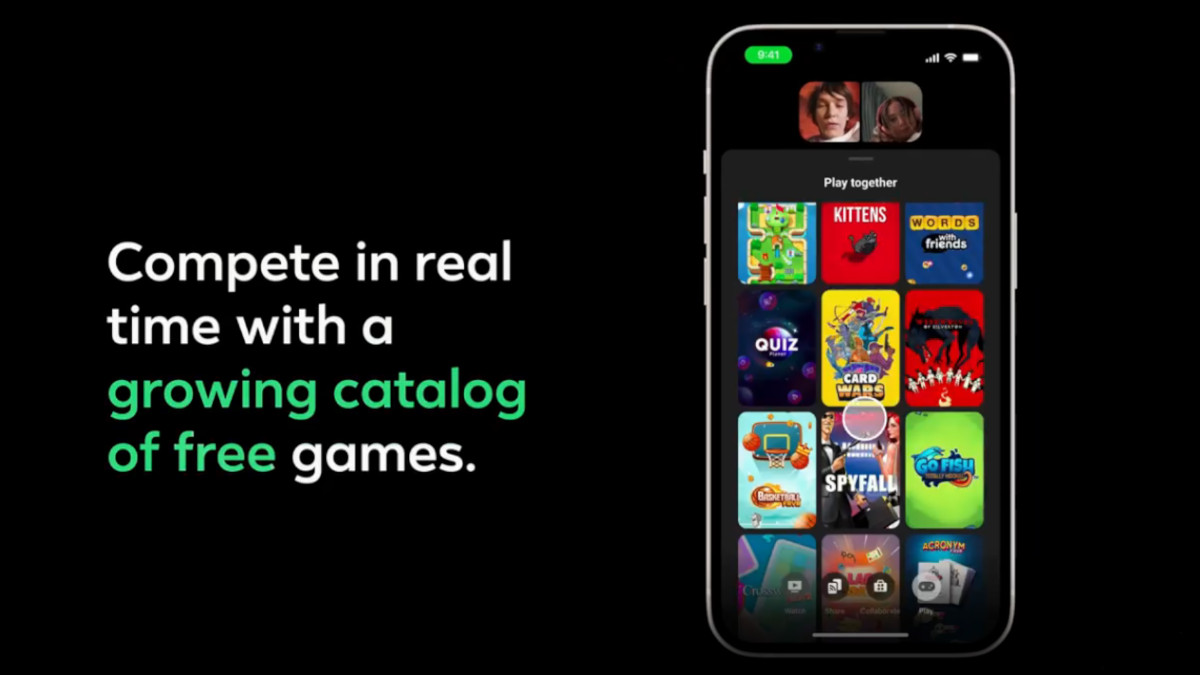 Facebook Gaming - Messenger games - video call