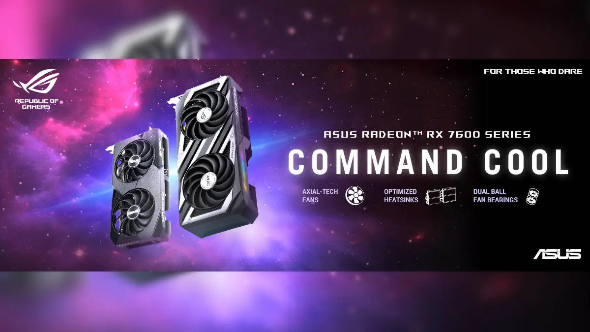 ASUS ROG GPUs banner