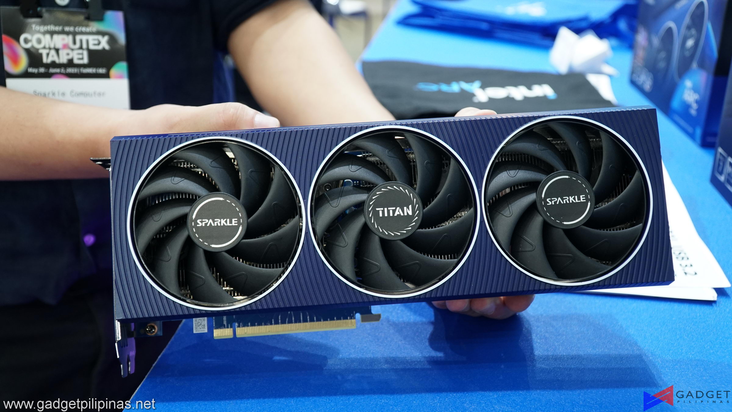 Sparkle Intel Arc A750 GPU Computex Sparkle Arc A770
