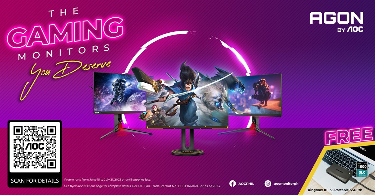 AOC x Kingmax Promo