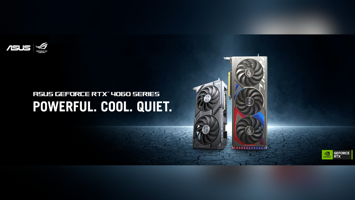 ASUS ROG Strix GeForce RTX 4060 GPU ASUS Dual and ProArt 1