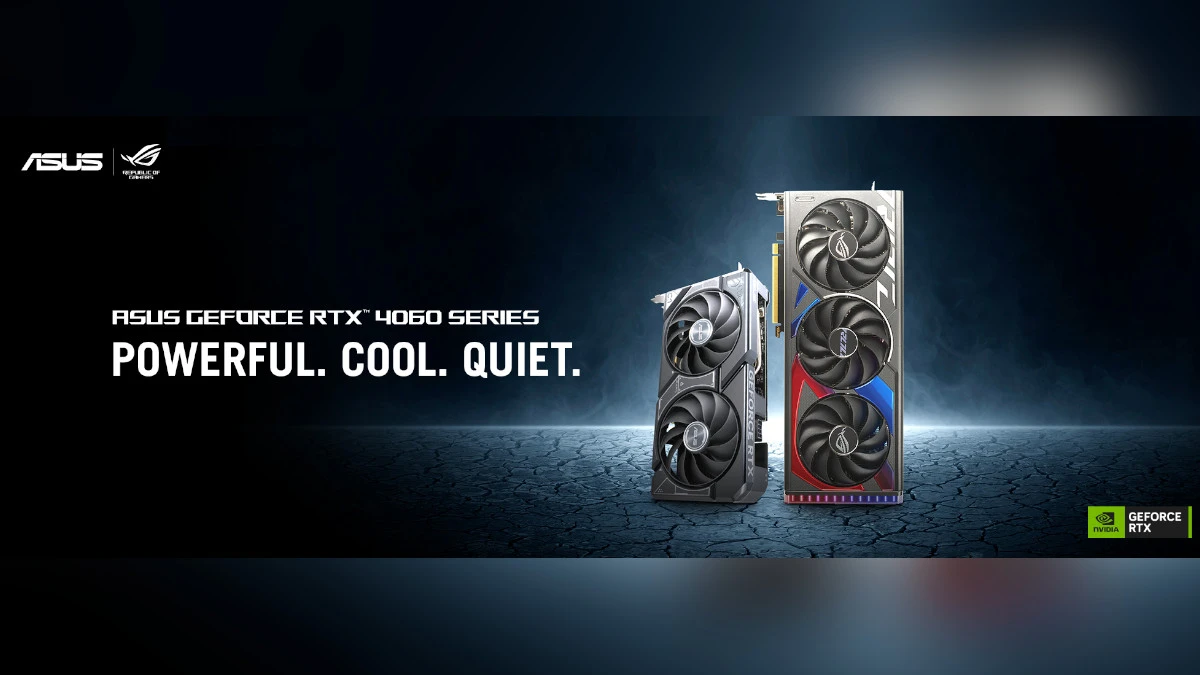 ASUS ROG Strix GeForce RTX 4060 GPU ASUS Dual and ProArt 1
