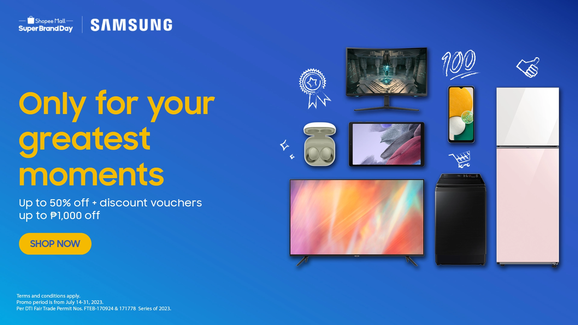 Samsung x Shopee Super Brand Day 2023