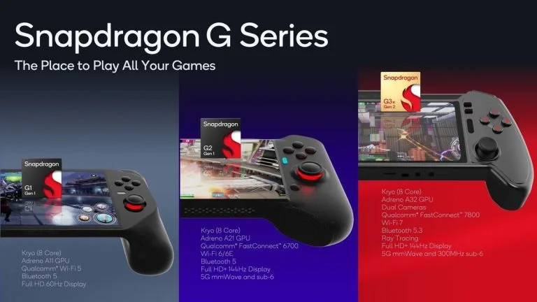 Snapdragon G3x Gen 2 and G series launch 1