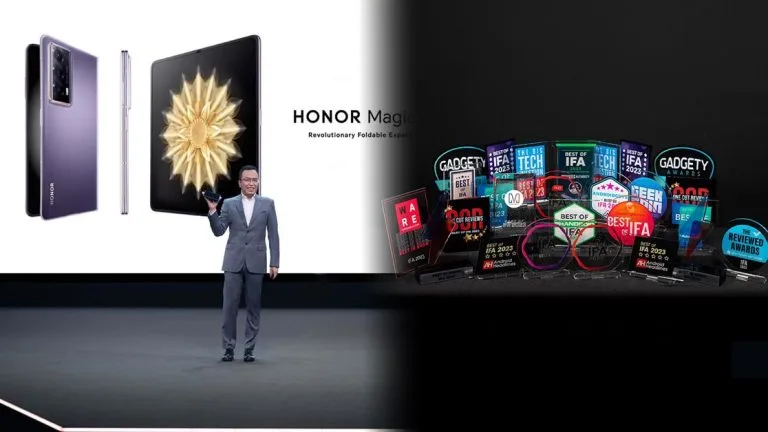 Main KV HONOR wins 36 Media Awards at IFA 2023 following the launch of revolutionary HONOR Magic V2 and V Purse