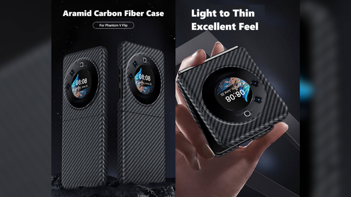 TECNO Phantom V Flip case leak 1